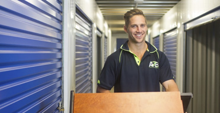 Bruce from A2B storage at our perth storage facility